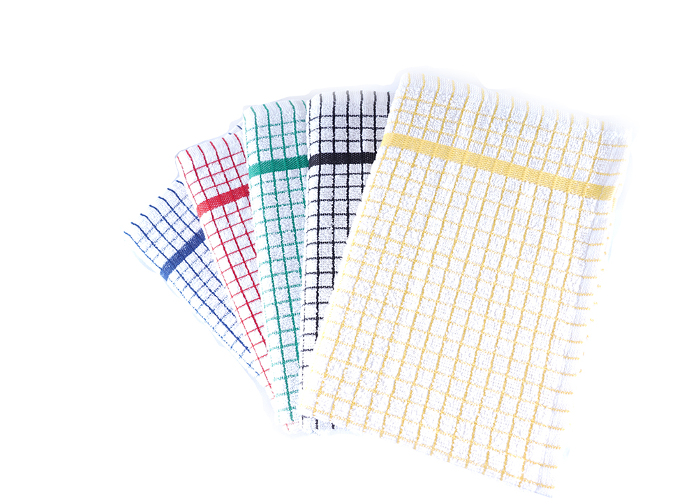Melrose International Cotton Tea Towel (Set of 3)