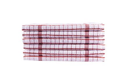 Set of 12 Cotton small Terry Tea Towels available in four Colours